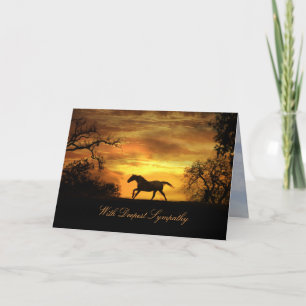 Met de beste sympathie voor paarden kaart