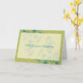 Met de beste sympathikaart kaart (Gele Bloem)