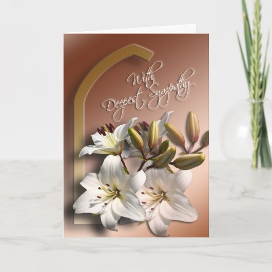 Met de Diepste Kaart van de Sympathie (Voorkant)