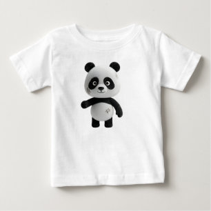 Met de hand gemaakt Filten Panda in Kartonnen Bos