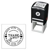 Met de Hand Gemaakt – Op Maat Bedankt Zelfinktende Stempel (In situ)