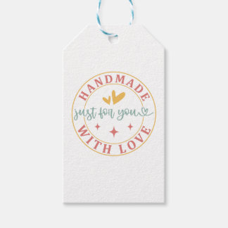 Met de Hand Gemaakt Stickers | Net Voor Jou Labels Cadeaulabel