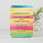 met de hand geschilde waterverf kaart (Staand voorkant)