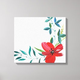 met de hand geschilderd | Zazzle_Growshop. Canvas Afdruk