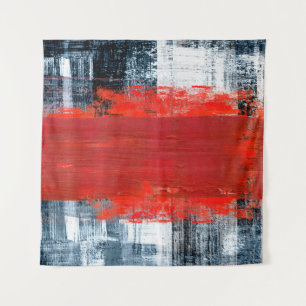 met de hand geschilderde abstracte achtergrondkuns wandkleed