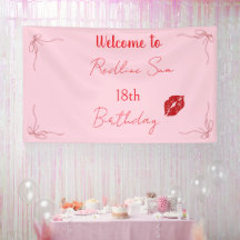 Met de hand geschreven Sassy Roze Strik Verjaard