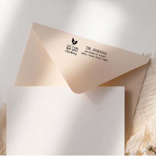Met de hand geschreven schattig gewoon een meisje zelfinktende stempel