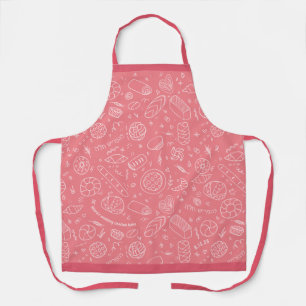 Met de hand getekend Challah Bakpatroon Hebreeuws Schort