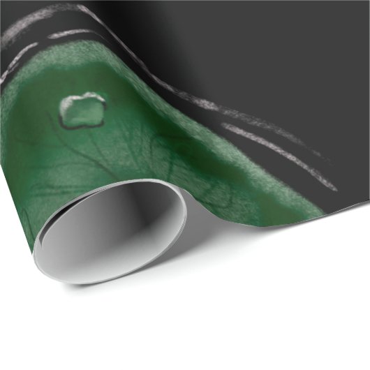 Met de hand getekend digitaal schilderpotlood op c cadeaupapier (Rol Hoek)