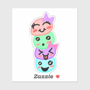 Met de hand getekend, Sibling Joy, Emotie Stack, K Sticker