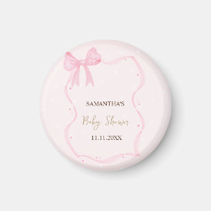 Met de hand getekende boog elegante frame stippen magneet