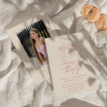 Met de hand getekende cocktailproost op 30-jarige