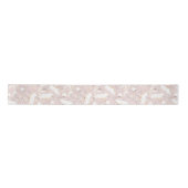 Met de hand getekende gouden wilde bloemen elegant lint (Voorkant)