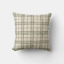 Met de Hand Getekende Heritage Plaid Rut Kottage C