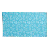 Met de hand getekende kerststerren kussensloop (Achterkant-Rechts)