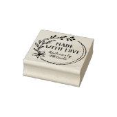Met de hand getekende klep van de Berry, met liefd Rubberstempel (Stempel)