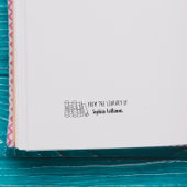 Met de hand getekende op maat gemaakte handgeschre rubberstempel