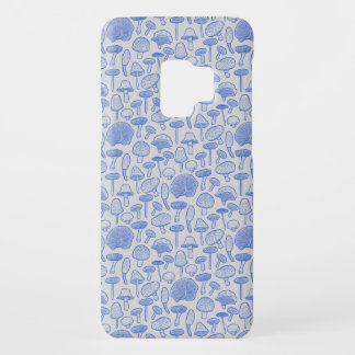 Met de hand getekende paddenstoelen collage Case-Mate samsung galaxy s9 hoesje