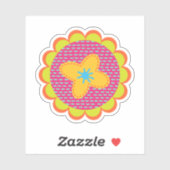 Met de hand getekende Sticker van vinyl, op maat g (Vel)