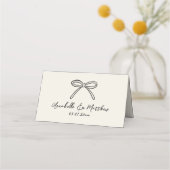 Met de Hand Getekende Whimsical Bruiloft (Achterkant)