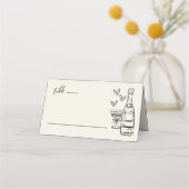 Met de Hand Getekende Whimsical Bruiloft (Voorkant)