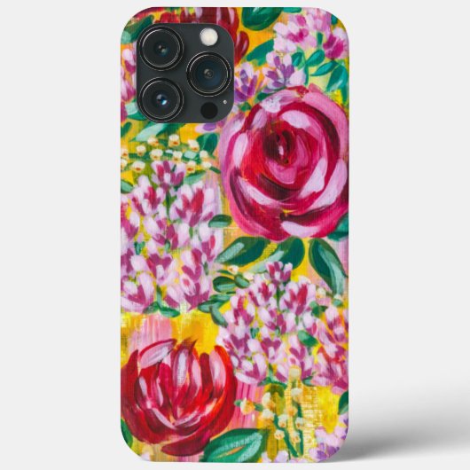 Met de hand getrokken acrylvezel verf   Case-Mate iPhone case (Achterkant)