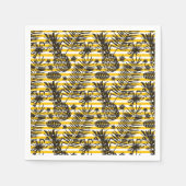 met de hand getrokken anananassen servet (Voorkant)