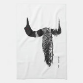 Met de hand getrokken set theedoek (Verticaal)