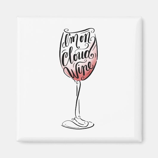 Met de hand Lettered en Illustrated ben ik op Clou Magneet (Voorkant)