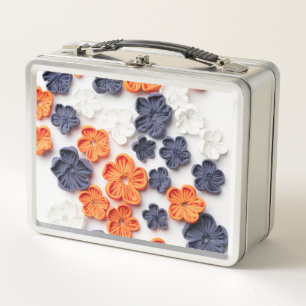 Met de lente vervaardigde plantenslijmen oranje bl