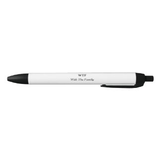 Met de pen van de familie