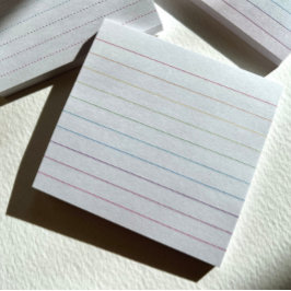 Met de Regenboog beklede Post-It-notities Post-it® Notes