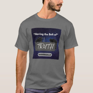 Met de Riem van de Waarheid - Med Gray met korte m T-shirt