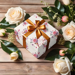 Met de Schep Opgehaalde Waterverf Ijs Bruidsdiner Cadeaupapier