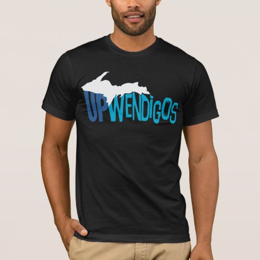 Met de Wendigos. T-shirt (Voorkant)