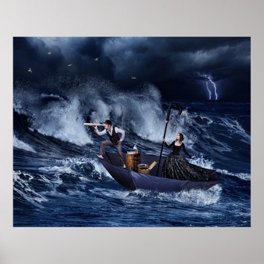 Met de wind geslagen - Poster (Voorkant)