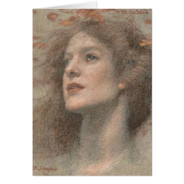 Met de wind, herfst gepersonifieerd (Voorkant)