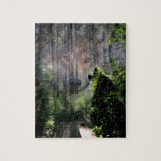 Met de Wolven. Legpuzzel (Verticaal)