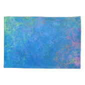 Met de Zee alcoholinkt, Abstract acrylzuur Kussensloop (Achterkant)