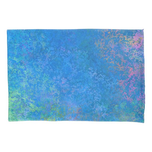 Met de Zee alcoholinkt, Abstract acrylzuur Kussensloop (Voorkant)