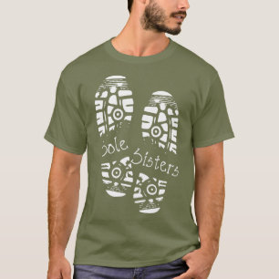 Met de zusters van de zusters marathon Race Day T-shirt