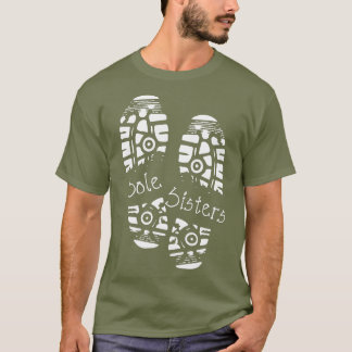 Met de zusters van de zusters marathon Race Day T-shirt