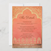 Met details Marigold Harmony Kaart (Achterkant)