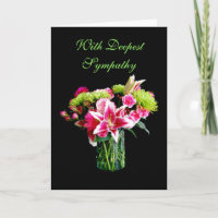 Met diepste sympathie, Stargazer Lily Bouquet