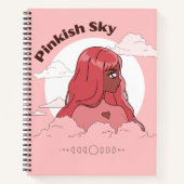 met een anime notitieboek (Voorkant)