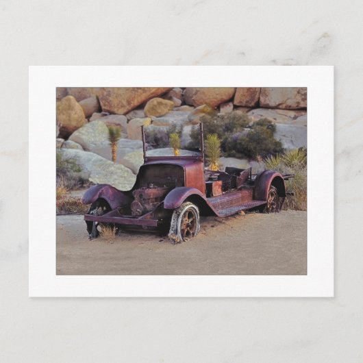 "met een DOF van twee korte duur" Briefkaart (Voorkant)