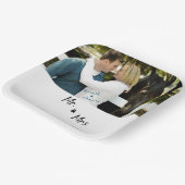 Met een foto papieren bordje (Gebogen)