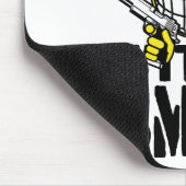 Met een glimlach bewapend muismat (Hoek)