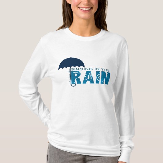 Met een Happy Refrain T-shirt (Voorkant)