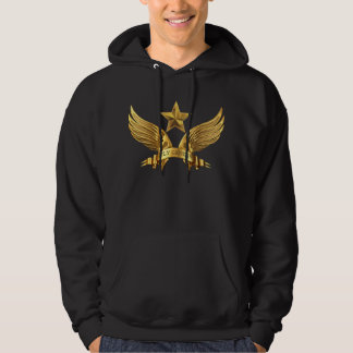 Met een hoge kwaliteit "Fly Genius" bekleed Sweats Hoodie